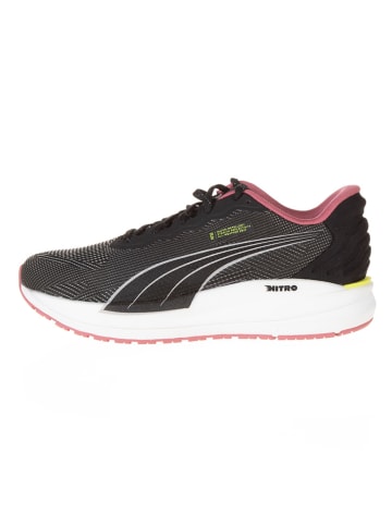 Puma Laufschuhe "Magnify Nitro WTR" in Pink/ Schwarz/ Weiß