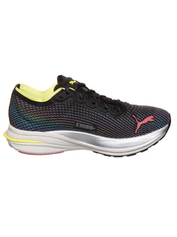 Puma Hardloopschoenen "Deviate Nitro WTR" zwart/blauw/zilverkleurig