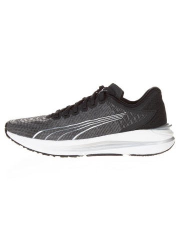 Puma Laufschuhe "Electrify Nitro Turn" in Schwarz/ Weiß