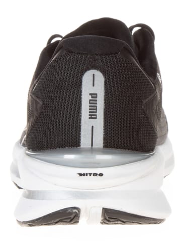 Puma Hardloopschoenen "Electrify Nitro Turn" zwart/wit