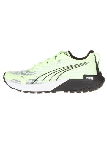 Puma Laufschuhe "FAST TRAC NITRO" in Grün/ Schwarz