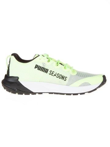 Puma Hardloopschoenen "FAST TRAC NITRO" groen/zwart