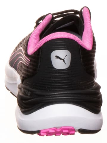 Puma Hardloopschoenen "Electrify NITRO 3" zwart/lichtroze/wit