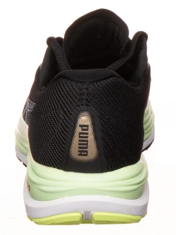 Puma Hardloopschoenen "Velocity Nitro 2 Run 75" zwart/wit/geel