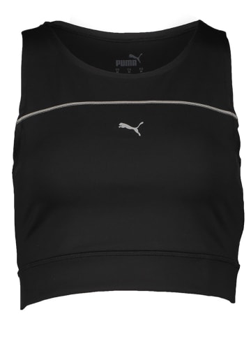 Puma Biustonosz sportowy "Run Cooladapt" w kolorze czarnym