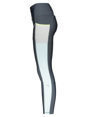 Puma Funktiosleggings "Run Marathon HW FL" antraciet/donkerblauw