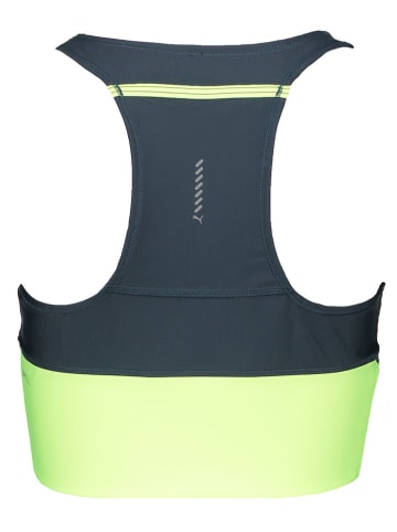 Puma Biustonosz sportowy "Run Ultraform" w kolorze zielonym