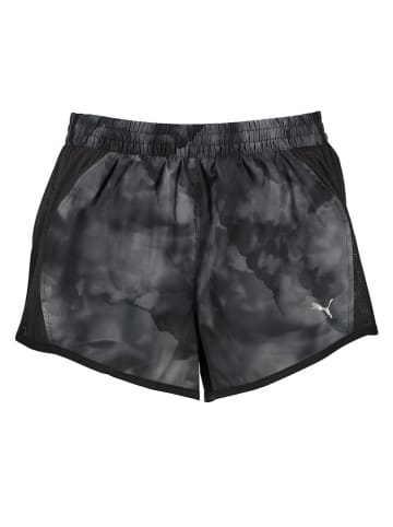 Puma Shorts "Favorite AOP Velocity 3" in Schwarz/ Grau