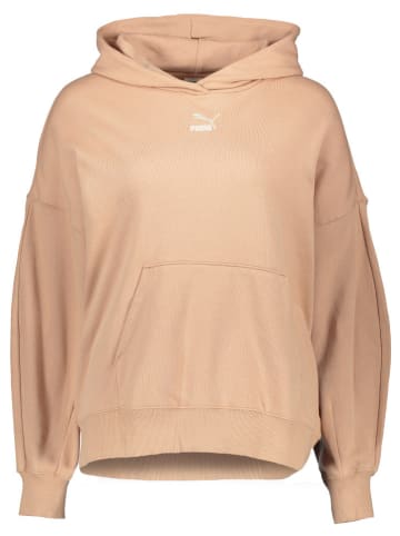 Puma Bluza "C- PMA CLSCS" w kolorze beżowym