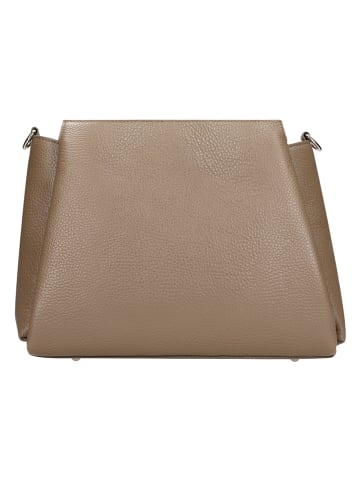 Wojas Leder-Schultertasche in Hellbraun - (B)33 x (H)24 x (T)15 cm