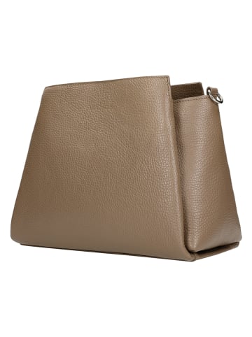 Wojas Leder-Schultertasche in Hellbraun - (B)33 x (H)24 x (T)15 cm
