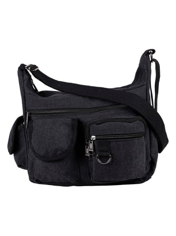 The Time of Bocha Schultertasche in Schwarz - (B)35 x (H)25 x (T)15 cm