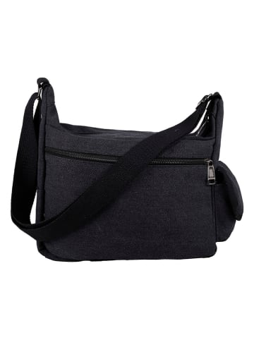 The Time of Bocha Schultertasche in Schwarz - (B)35 x (H)25 x (T)15 cm