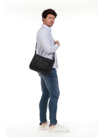 The Time of Bocha Schultertasche in Schwarz - (B)31 x (H)24 x (T)11 cm