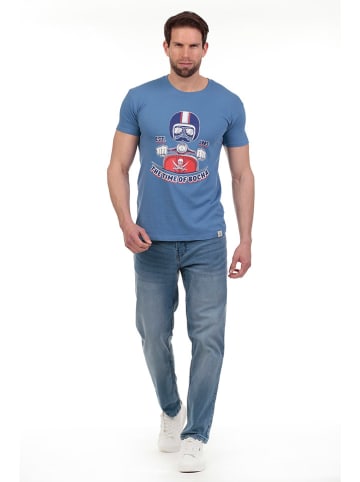 The Time of Bocha Shirt in Hellblau