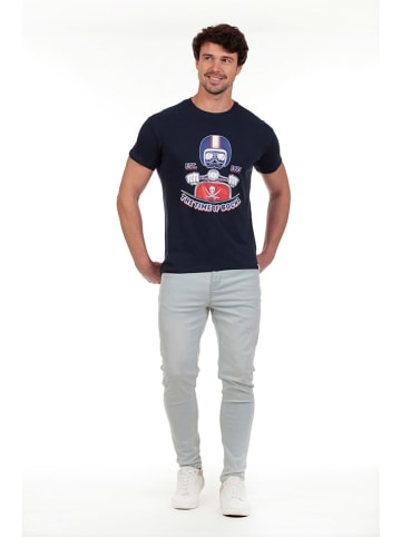 The Time of Bocha Shirt in Dunkelblau