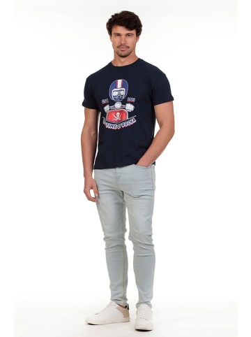 The Time of Bocha Shirt in Dunkelblau