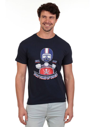 The Time of Bocha Shirt in Dunkelblau
