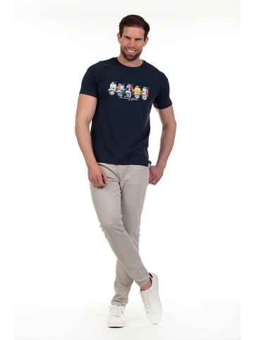 The Time of Bocha Shirt in Dunkelblau