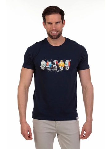 The Time of Bocha Shirt donkerblauw