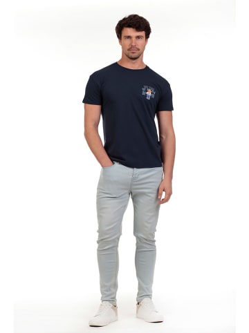 The Time of Bocha Shirt in Dunkelblau