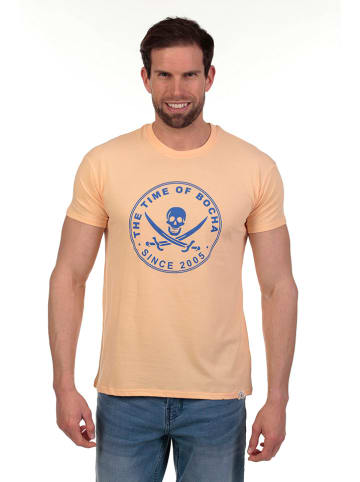 The Time of Bocha Shirt in Apricot