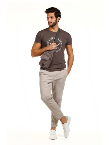 The Time of Bocha Borstbuidel grijs - (B)15 x (H)22 x (D)5 cm
