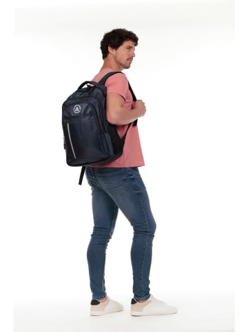 The Time of Bocha Rucksack in Dunkelblau - (B)35 x (H)52 x (T)18 cm