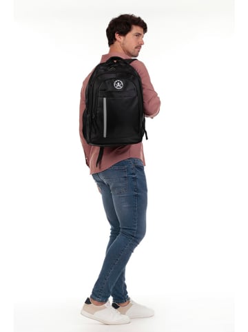 The Time of Bocha Rucksack in Schwarz - (B)35 x (H)52 x (T)18 cm