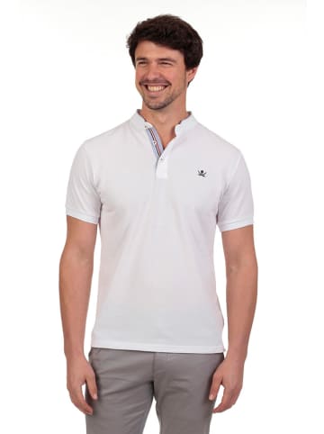 The Time of Bocha 2er-Set: Poloshirts in Dunkelblau/ Weiß