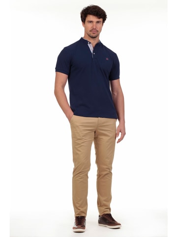 The Time of Bocha Poloshirt in Dunkelblau