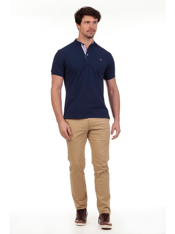 The Time of Bocha Poloshirt in Dunkelblau