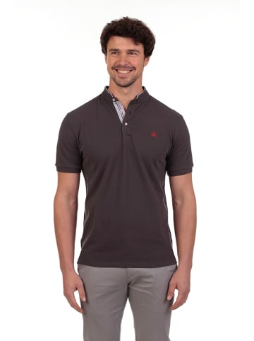 The Time of Bocha Poloshirt donkerbruin