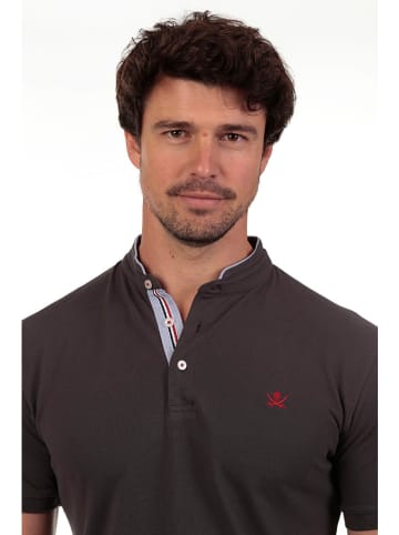 The Time of Bocha Poloshirt in Dunkelbraun