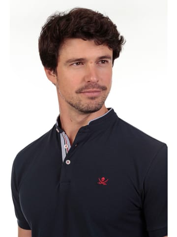 The Time of Bocha Poloshirt in Dunkelblau