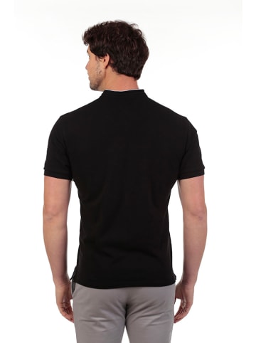 The Time of Bocha Poloshirt in Schwarz