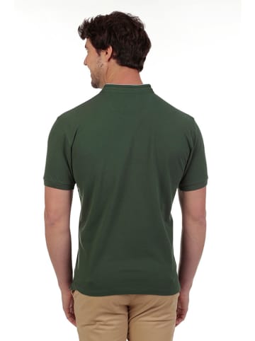 The Time of Bocha Poloshirt in Dunkelgrün
