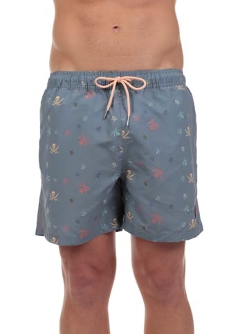 The Time of Bocha Badeshorts in Hellblau