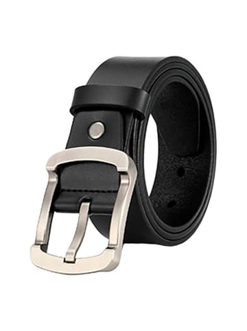 The Time of Bocha Leren riem zwart