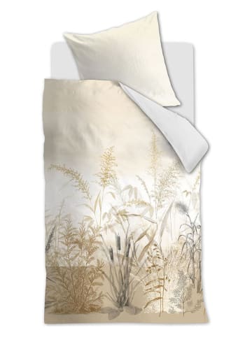 Beddinghouse Bettwäsche-Set "Florine " in Beige/ Creme
