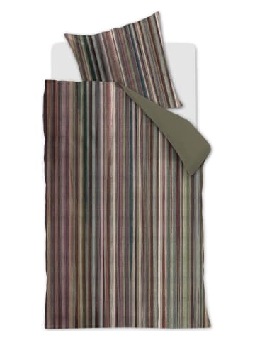 Beddinghouse Satin-Bettwäsche-Set "Gigi" in Grün