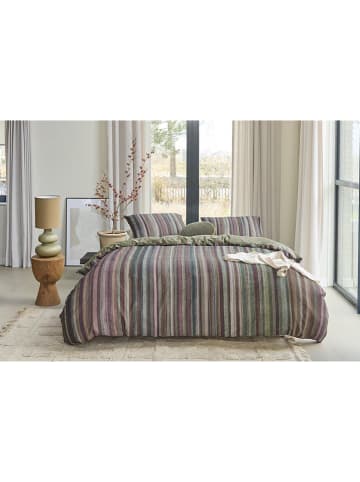 Beddinghouse Komplet pościeli satynowej "Roman" ze wzorem