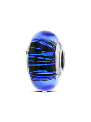 CHARM'S Silber-Bead mit Glas