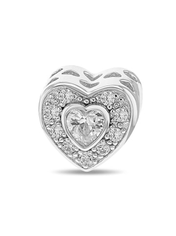 CHARM'S Srebrny charms z cyrkoniami