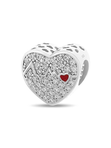 CHARM'S Srebrny charms z cyrkoniami