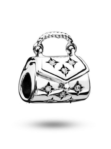 CHARM'S Srebrny charms z cyrkoniami