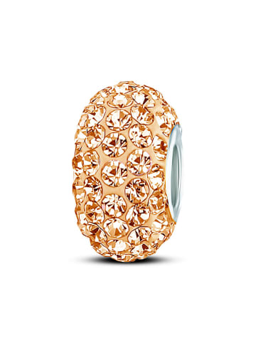 CHARM'S Silber-Bead mit Kristallen
