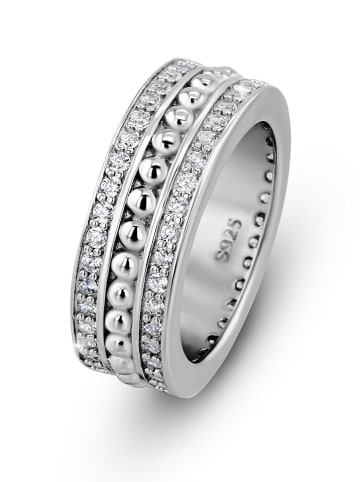 CHARM'S Zilveren ring met edelstenen