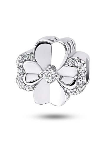 CHARM'S Silber-Bead mit Edelsteinen