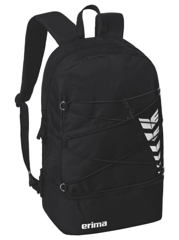 erima Rucksack "Six Wings" in Schwarz - (B)30 x (H)45 x (T)18 cm - 25 l